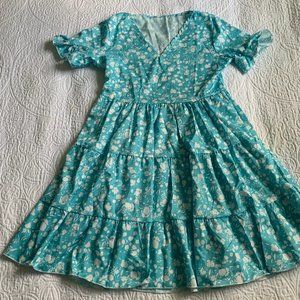Sherobikini Floral Printed Mini A Line Dress